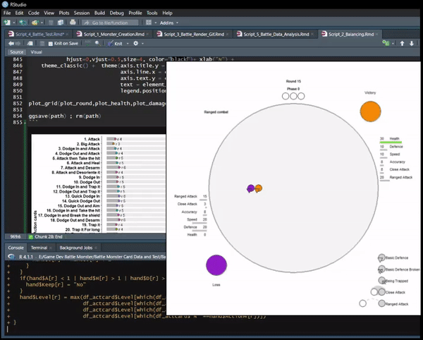 Creating a game on R…